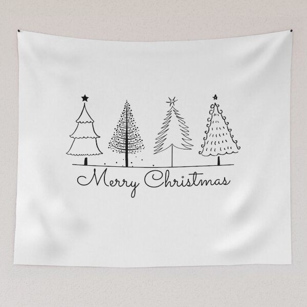 Item preview, Cute Christmas Tree doodle designed and sold by BWAYZ.