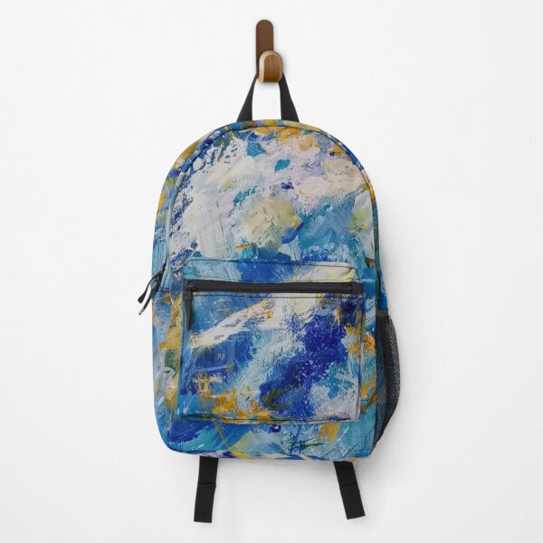 Item preview, Blue and Gold Abstract Design  designed and sold by JANDR-Designs.