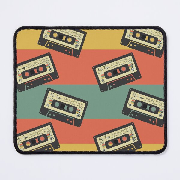 Item preview, Mixed Tape Retro Alternative Rock Pattern Design designed and sold by Chadrick Rode.