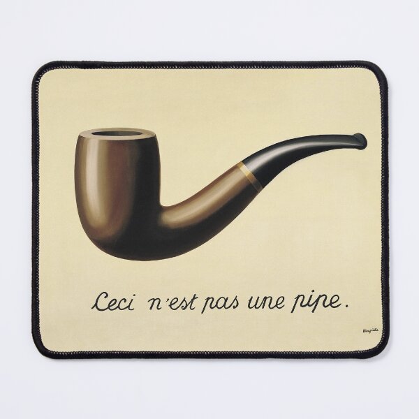 Aperçu de l'œuvre Ceci n'est pas une pipe créée et vendue par GuyBlank.