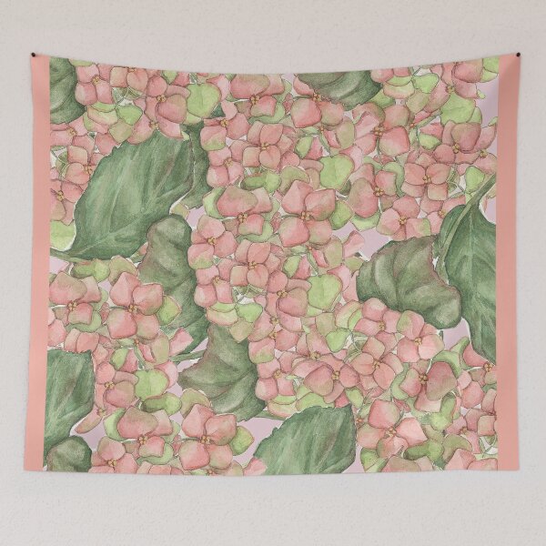 Item preview, Pink Floral Hydrangeas designed and sold by Shadowlight21.