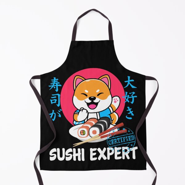 Item preview, Dog cat love sushi fan food expert sushi lover designed and sold by brunsch-print.
