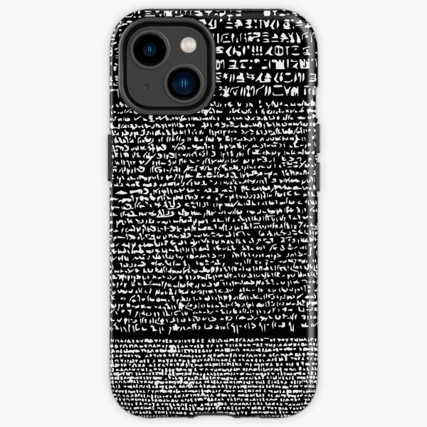 Rosetta Stone Shape iPhone Tough Case