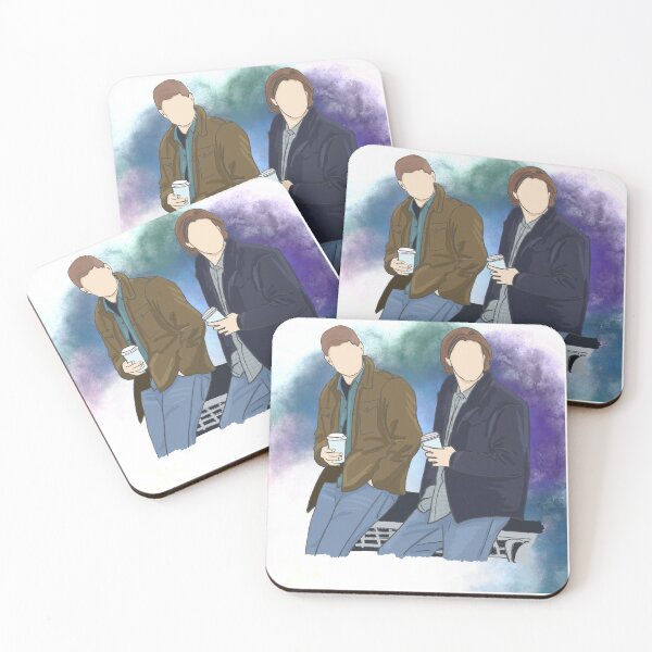 Item preview, Spn brothers drinking coffee designed and sold by Mirosi-S.