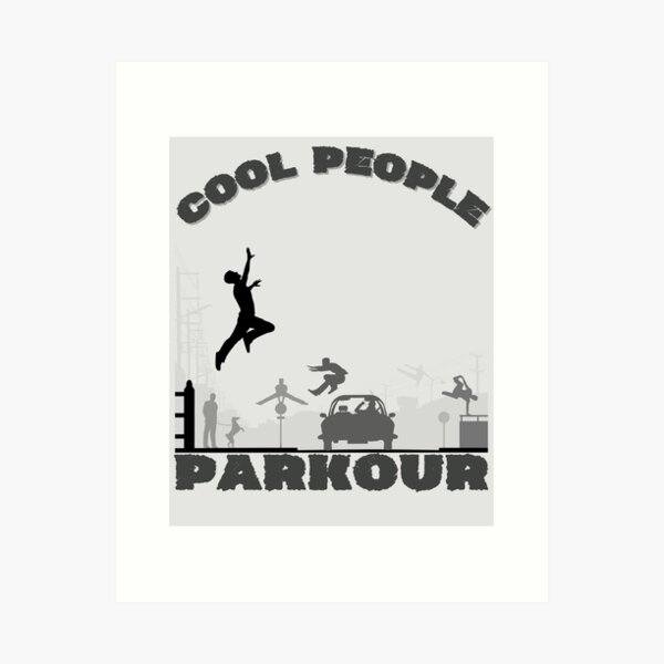 Poki Parkour Race Art Prints for Sale