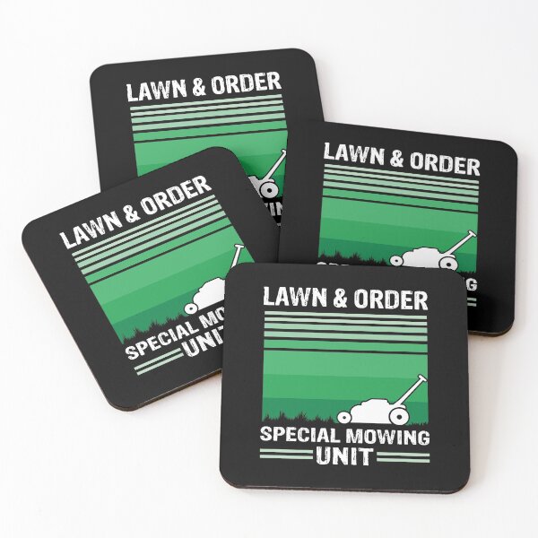 Item preview, Lawn and Order: Special Mowing Unit Funny Lawn mowing Dad Joke For Mower Dad designed and sold by Theobsessed01.