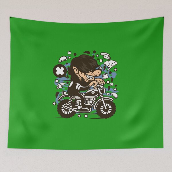 Item preview, Wolf Dude Moto X by Pieter. designed and sold by Ponsappel.