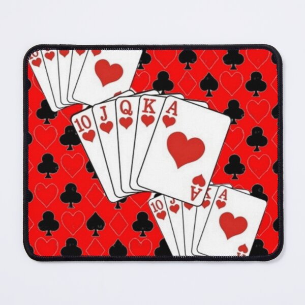 Item preview, RED CASINO GAMBLING POKER CARDS SUITES PATTERN  designed and sold by sharlesart.