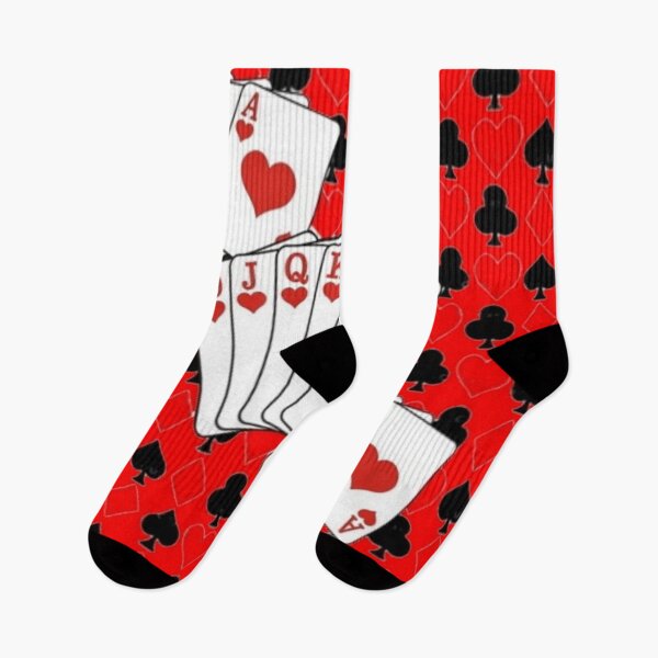 Item preview, RED CASINO GAMBLING POKER CARDS SUITES PATTERN  designed and sold by sharlesart.