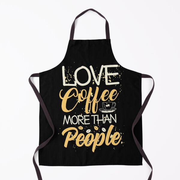 Item preview, Love coffee more than people designed and sold by SHINIGAMI-SHOP.