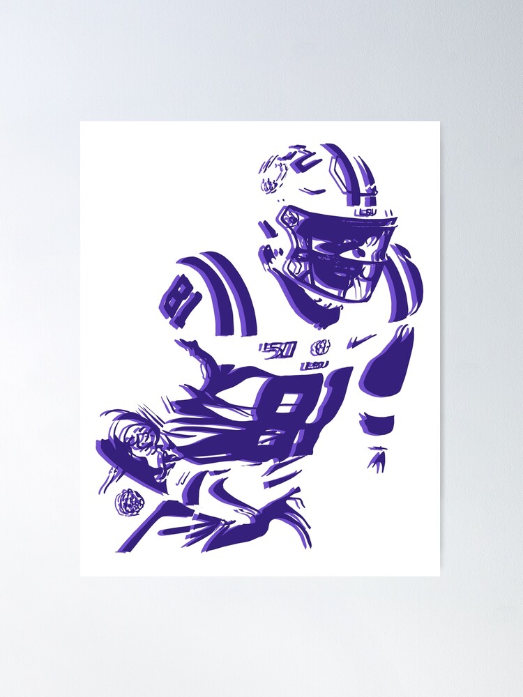 Vikings Randy Moss 84 Signature Design Poster for Sale by