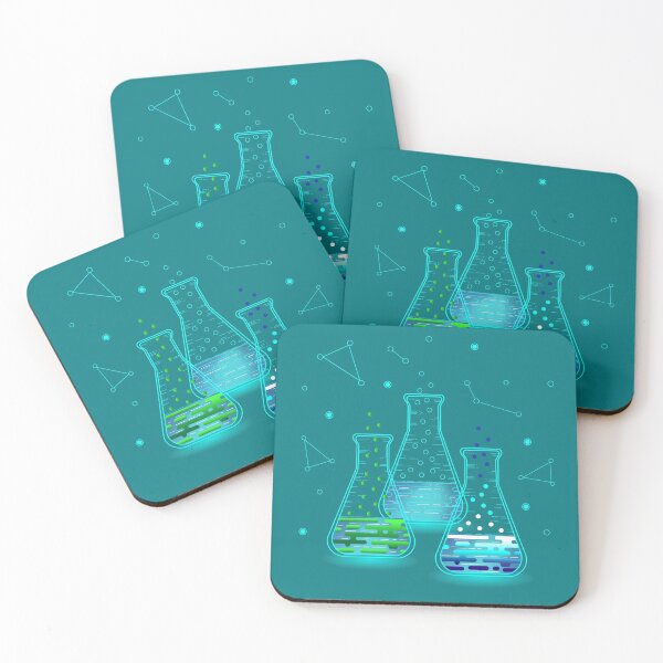 Item preview,  chemistry, biology, flasks with chemical liquid, chemical reaction designed and sold by Dante Valentain.