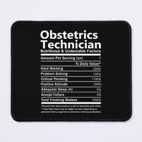 Item preview, Obstetrics Technician T Shirt - Nutritional and Undeniable Factors Gift Item Tee designed and sold by oslandefren.