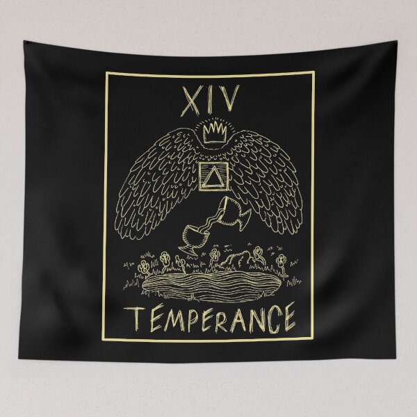 Item preview, Temperance XIV Tarot Card designed and sold by Owl-n-bear.