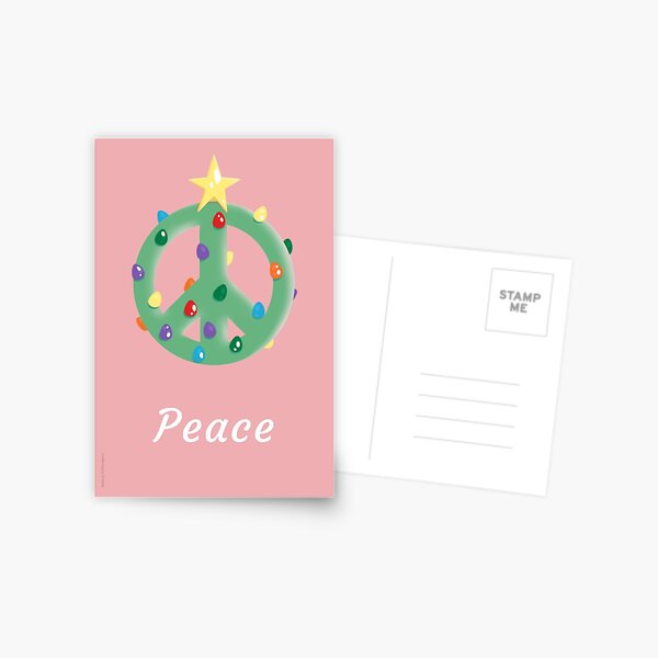 Peace Wreath Postcard