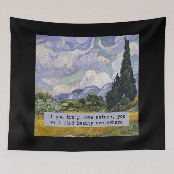 Item preview, Vincent van Gogh - Wheat Field with Cypresses designed and sold by PinkPerfect.