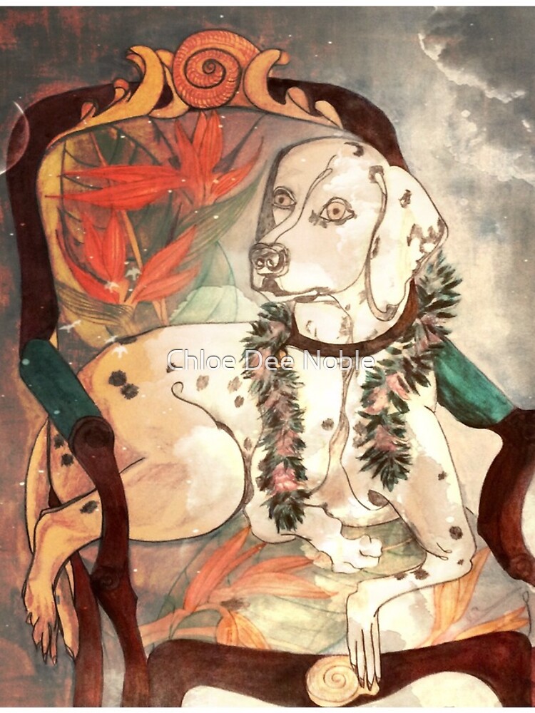 Thumbnail 4 of 4, iPhone Case, “Bird Dog of Paradise” designed and sold by CarmelArtist.