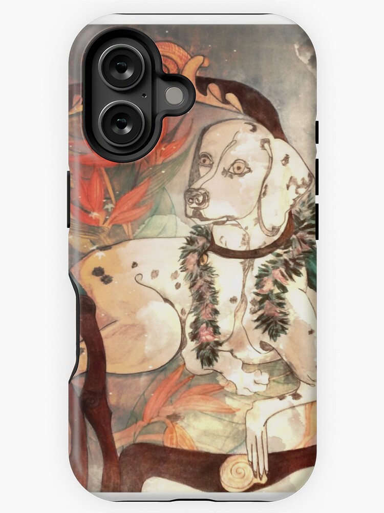 Thumbnail 1 of 4, iPhone Case, “Bird Dog of Paradise” designed and sold by CarmelArtist.