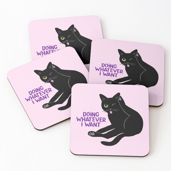 Item preview, Haciendo lo que quiera gato designed and sold by Spitfire July Doodles.