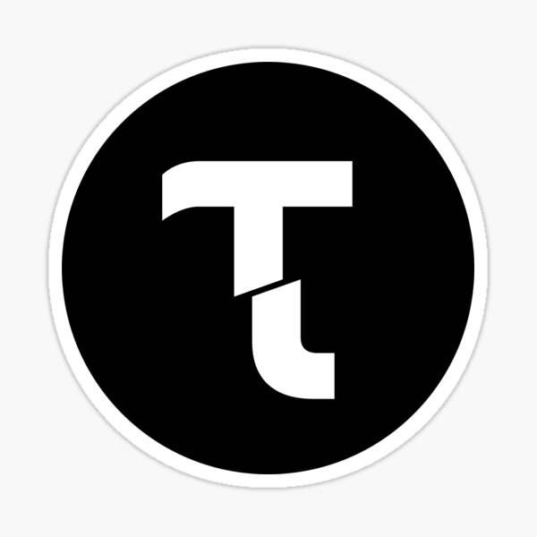 TK Pattern - Black Sticker