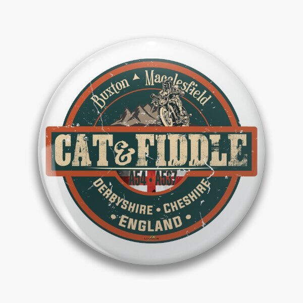Item preview, Cat & Fiddle (A537) Motorcycle Cycle Sticker & T-Shirt 04 designed and sold by OuterShellUK.