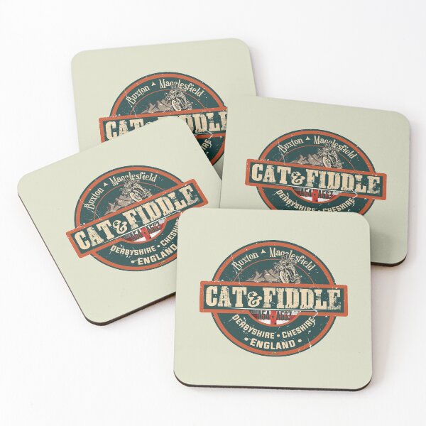 Item preview, Cat & Fiddle (A537) Motorcycle Cycle Sticker & T-Shirt 04 designed and sold by OuterShellUK.