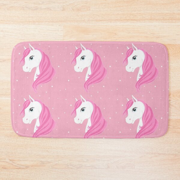 Aperçu de l'œuvre Licorne rose de conte de fées créée et vendue par newburyboutique.