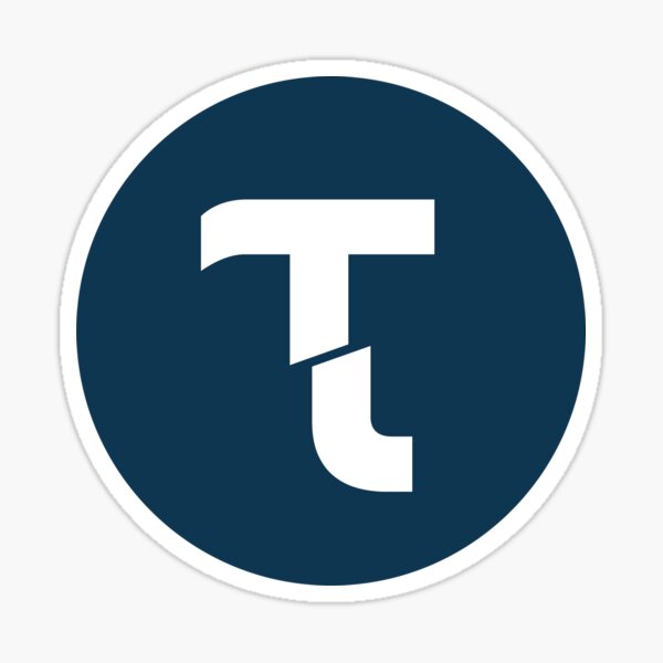 TK Pattern - Blue Sticker