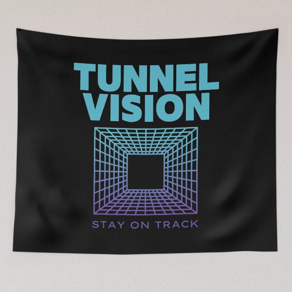 Item preview, Tunnel Vision Stay On Track designed and sold by uranus-art.
