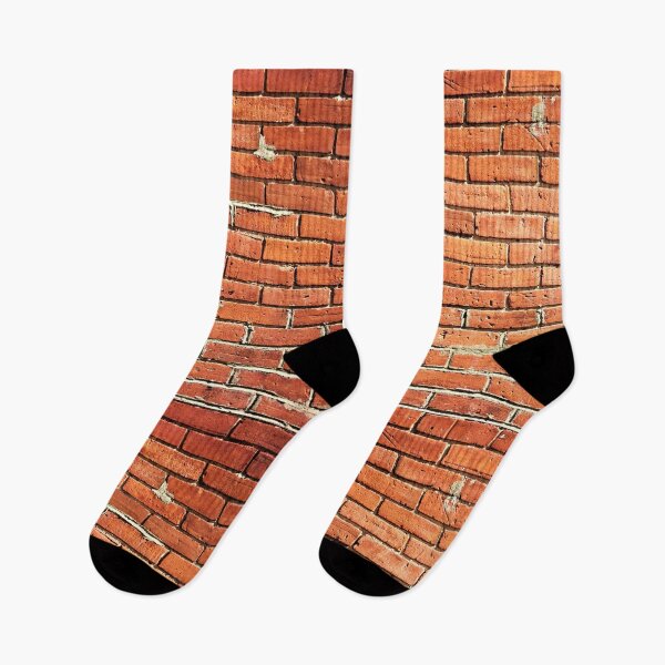 Item preview, Red-Orange Brick Wall High Exposure  designed and sold by DeannesStore.