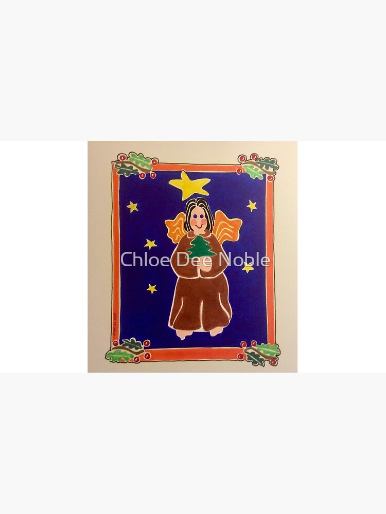 Thumbnail 6 of 6, Coffee Mug, “Gingerbread Christmas Angel” designed and sold by CarmelArtist.