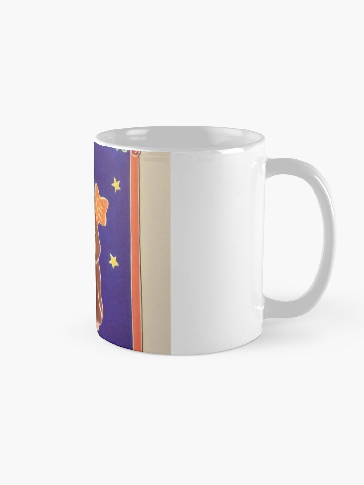 Thumbnail 5 of 6, Coffee Mug, “Gingerbread Christmas Angel” designed and sold by CarmelArtist.