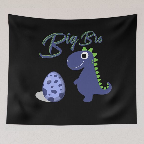 Item preview, Boys Children Big Brother 2022 Dino Brudersaurus Design designed and sold by brunsch-print.
