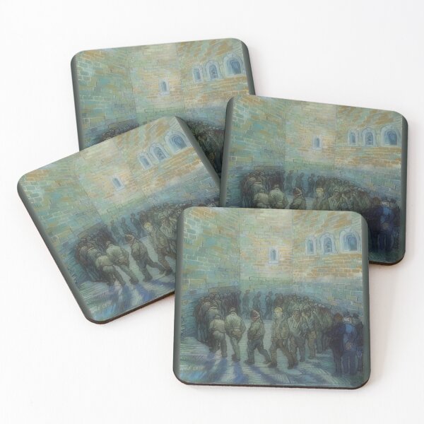 Item preview, Vincent van Gogh's Prisoners Exercising (1890)  designed and sold by theartsycamper.