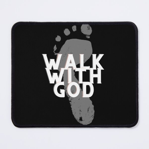 Item preview, Walk With God Christian Footprint Design designed and sold by CrossAndCrown.
