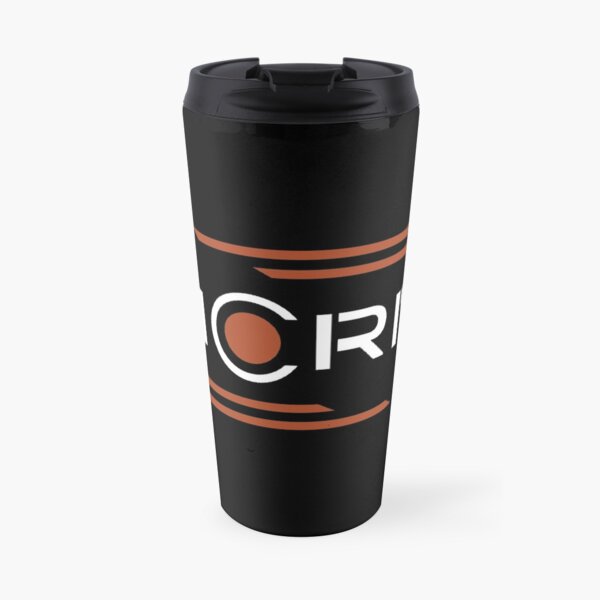 MCRN in white for all coloured backgrounds Travel Mug