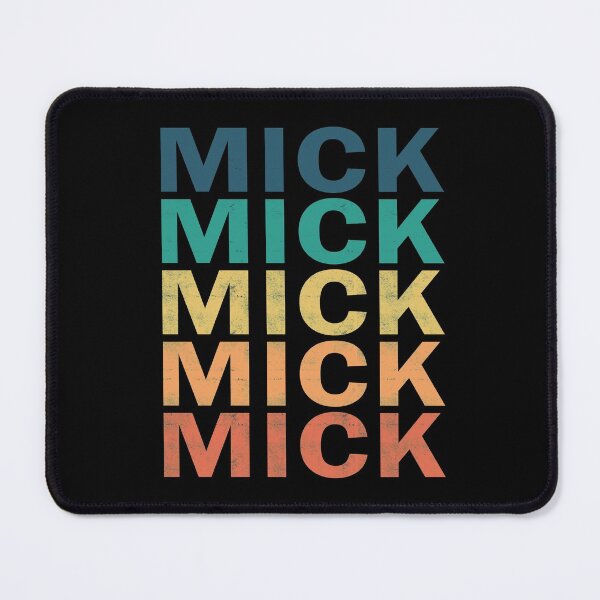Item preview, Mick Name T Shirt - Mick Vintage Retro Mick Name Gift Item Tee designed and sold by mackpatsy.