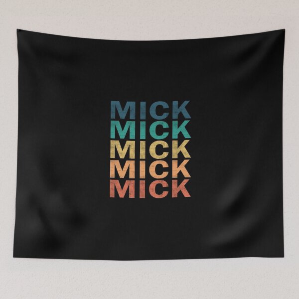 Item preview, Mick Name T Shirt - Mick Vintage Retro Mick Name Gift Item Tee designed and sold by mackpatsy.