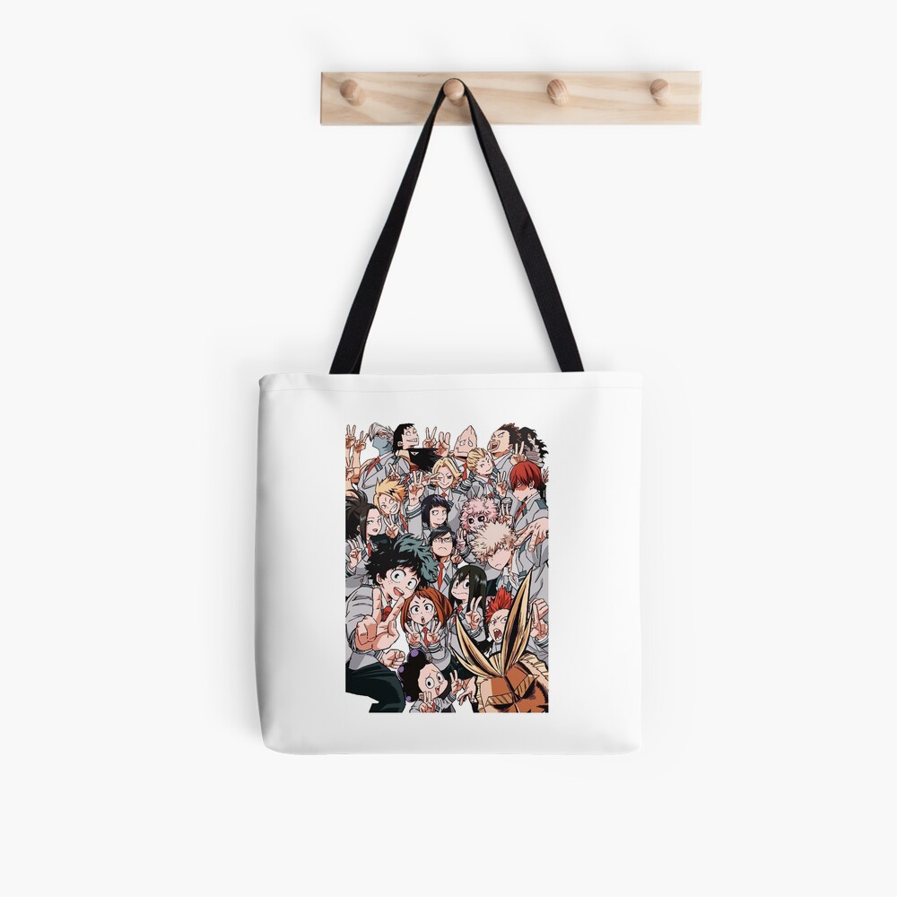 Class 1-A Tote Bag Hero Anime Travel Bag Grocery Market Bag 