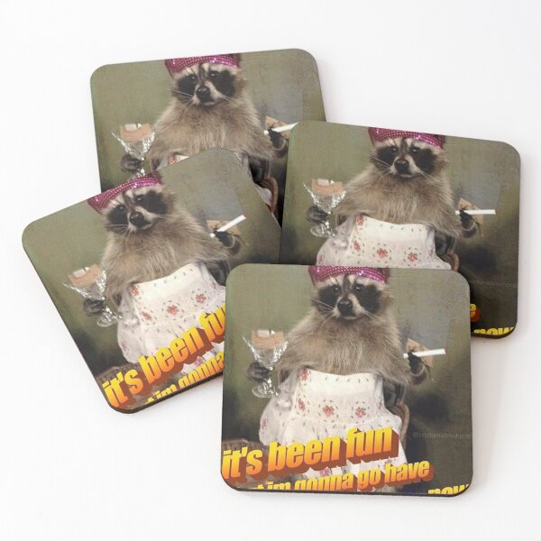 Item preview, mentally unstable raccoon  designed and sold by Camd3nC.
