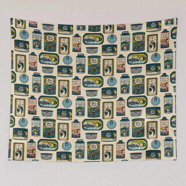 Item preview, Magical Vintage Tin Cans designed and sold by Simplulina.