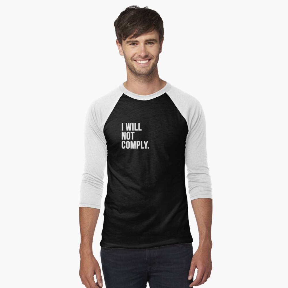 Item preview, Baseball ¾ Sleeve T-Shirt designed and sold by faithandliberty.