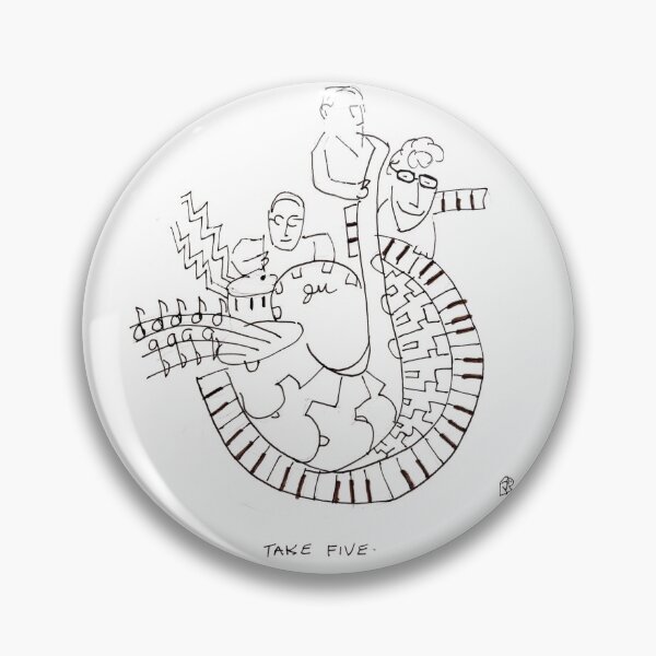 Item preview, Song Cartoon - Take Five designed and sold by fred rosenthal.