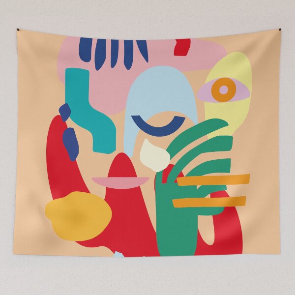 Artikelvorschau, Modern abstract bauhaus Art #modernart #illustration entworfen und verkauft von MerleCallesen.