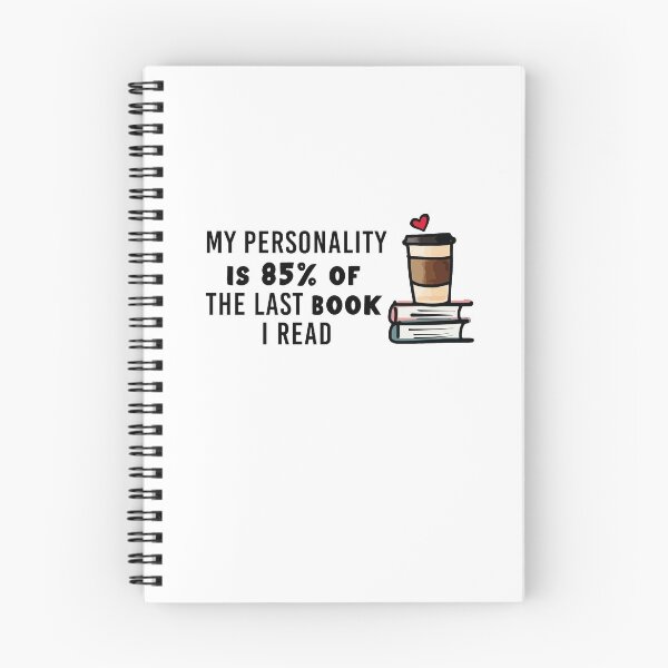 Item preview, My Personality is 85% Of The Last Book I Read designed and sold by Retro90sKid.