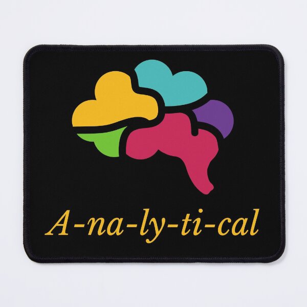Item preview, Analytical-Colorful Brain designed and sold by Trendi61.