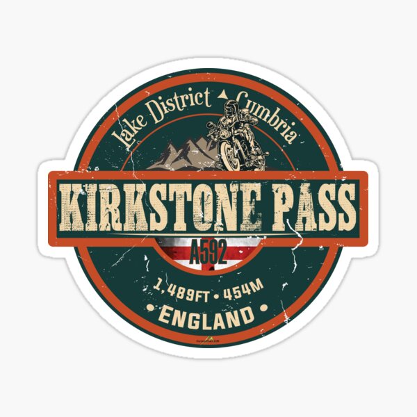 Item preview, Kirkstone Pass England Lake District Sticker T-Shirt Car Bike 04 designed and sold by OuterShellUK.
