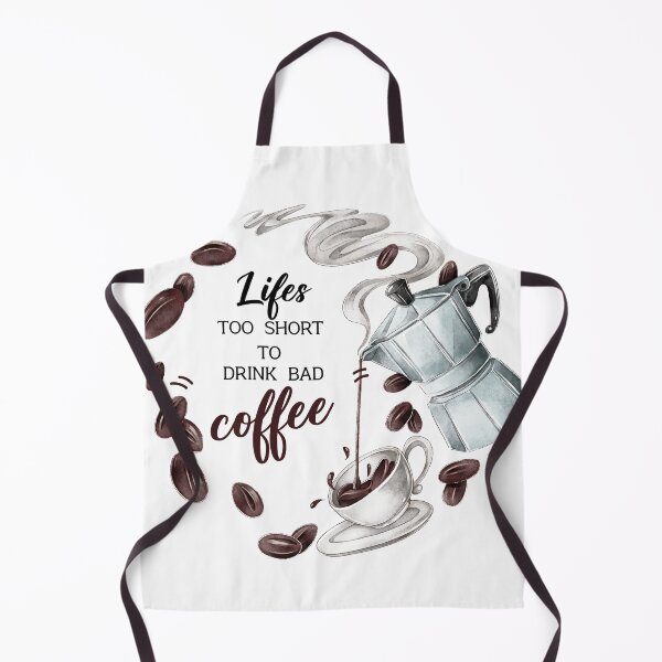 Item preview, lifes too short to drink bad coffee designed and sold by SHINIGAMI-SHOP.