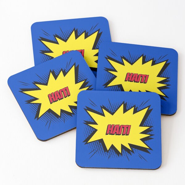 Item preview, Haiti comic kapow style artwork  designed and sold by CreatedbyJR.