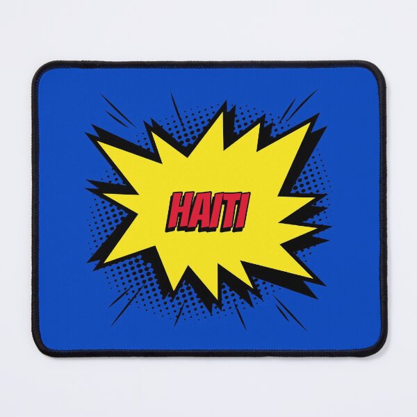 Item preview, Haiti comic kapow style artwork designed and sold by CreatedbyJR.